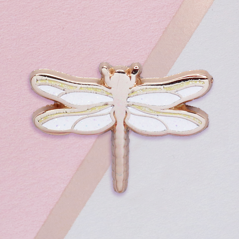 Gold Dragonfly Mini Pin