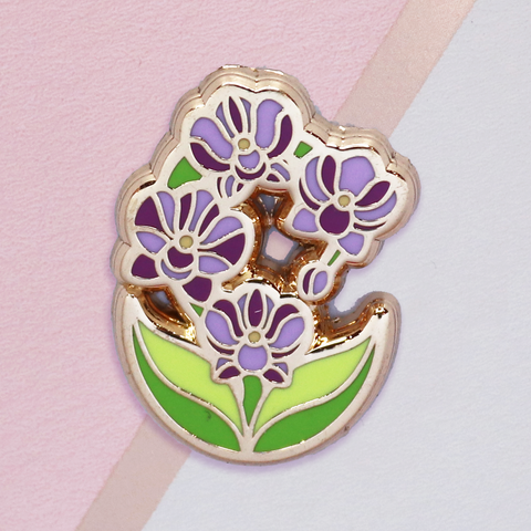 Orchid Mini Pin