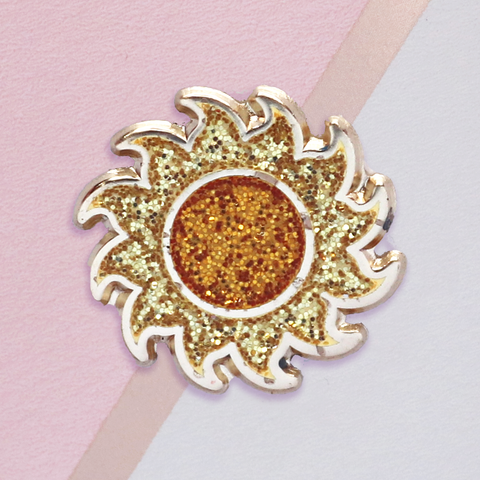 Pale Sun Mini Pin